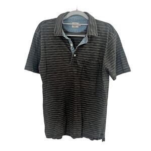 Faherty ‘Movement’ Striped Polo Golf Shirt •Men S• Sunwashed Short Sleeve $118